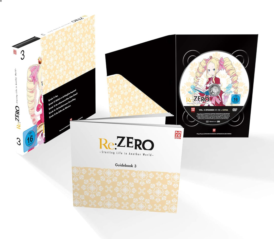 Re:ZERO -Starting Life in Another World - Staffel 1 - Vol.3 - [DVD], DVD