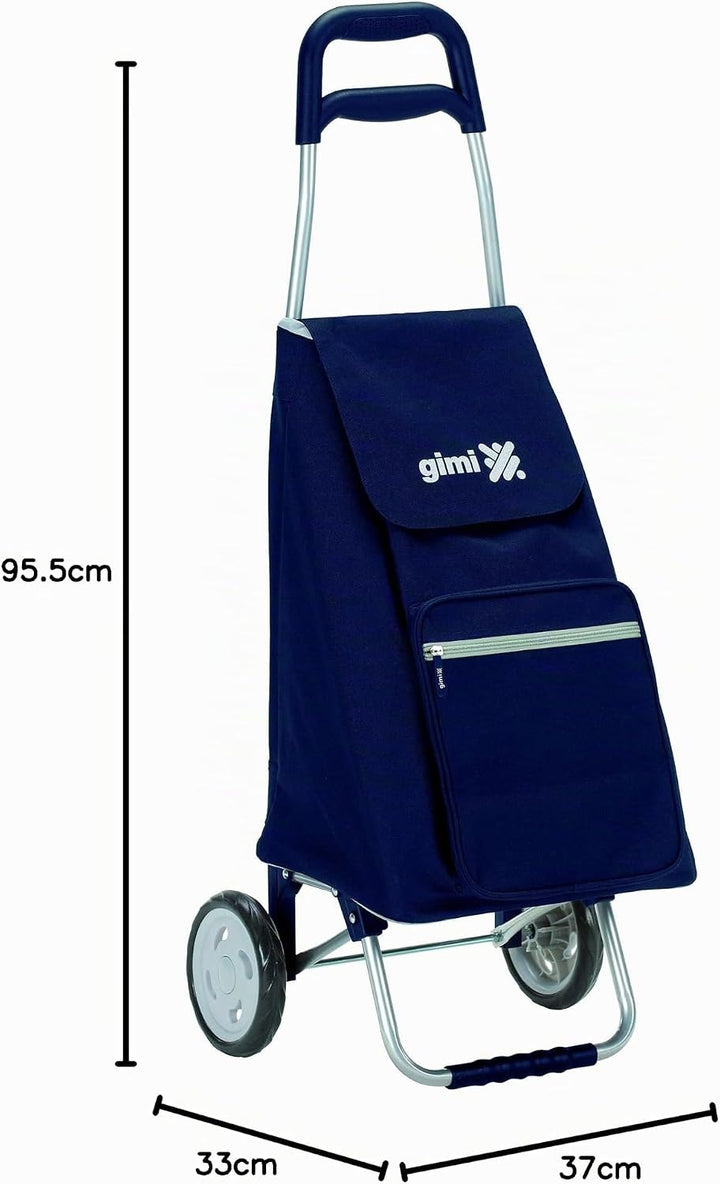 Gimi Trolley Argo, 37,0 x 33,0 x 95,5 cm (B x T x H), 45 l Fassungsvermögen, 30 kg Traglast, blau