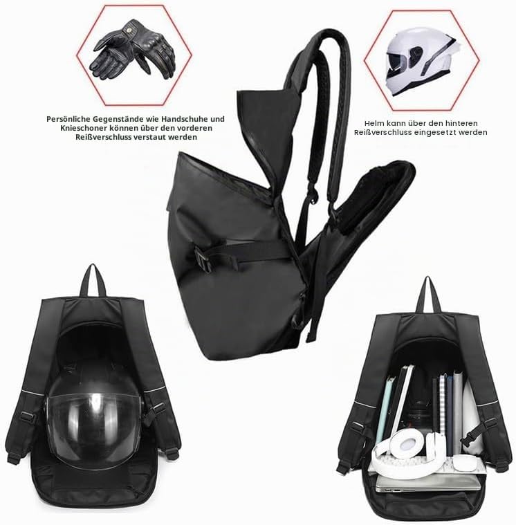 Motorrad Rucksack,Motorradrucksack,40L,Rucksack Motorrad,Rucksack Wasserdicht Motorrad,Grosse Kapazi