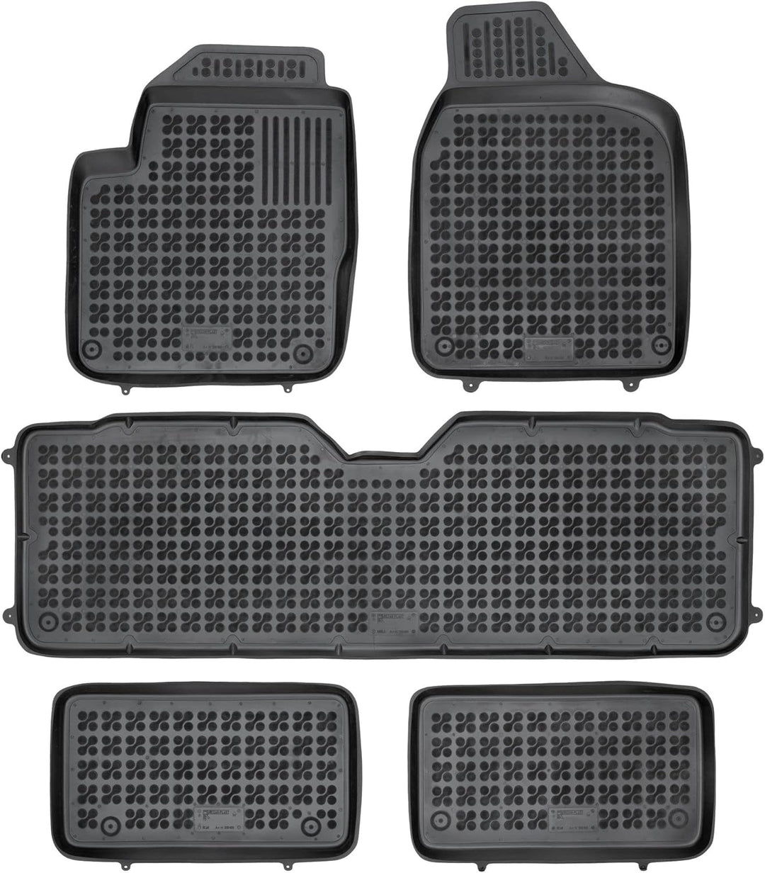 SMK Auto fussmatten gummimatten passt für Ford Galaxy I 1995-2006 fussmatten Auto für alle Jahreszei