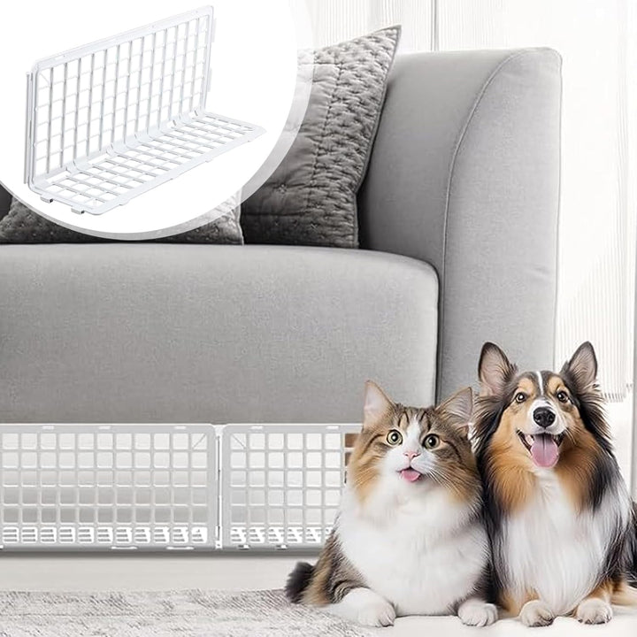 Generisch Unter Couch Blocker, 12 Teile robuster Katzenstopper und Spielzeugschutz für zu Hause, ver