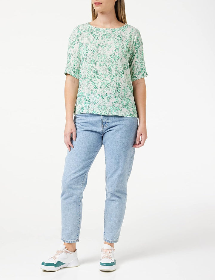 ICHI Damen Bluse, XS 165932/Holly Green