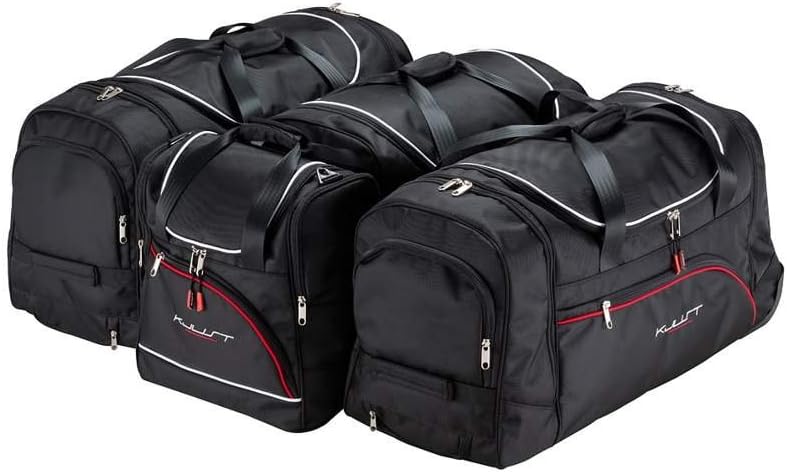 KJUST Kofferraumtaschen 4 stk kompatibel mit MERCEDES-BENZ GLC X253 2015-2022