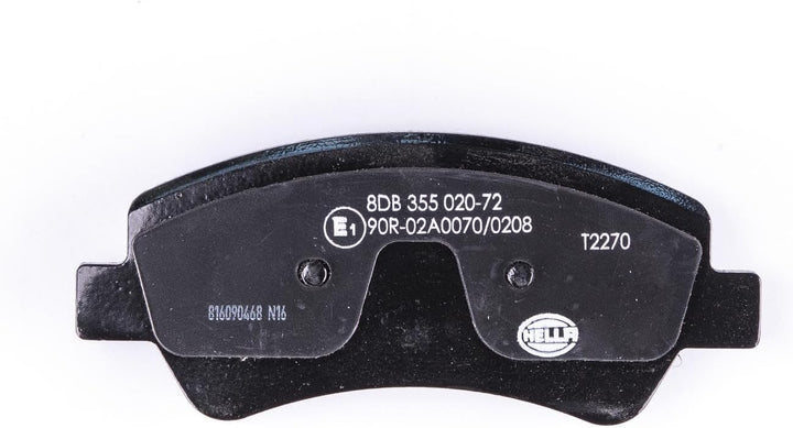 HELLA PAGID 8DB 355 020-721 Bremsbelagsatz - T2270 - Dicke/Stärke: 17.8mm - Bremssystem: TRW - für V