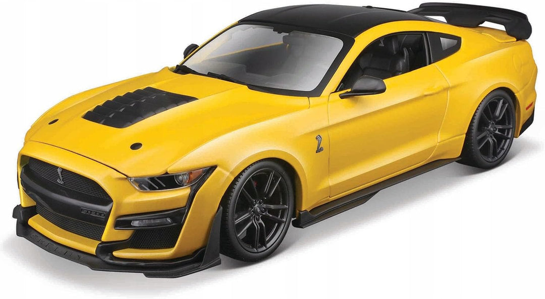 Maisto Mustang Shelby GT500 (2020): Modellauto im Massstab 1:18, Türen, Kofferraum und Motorhaube zu