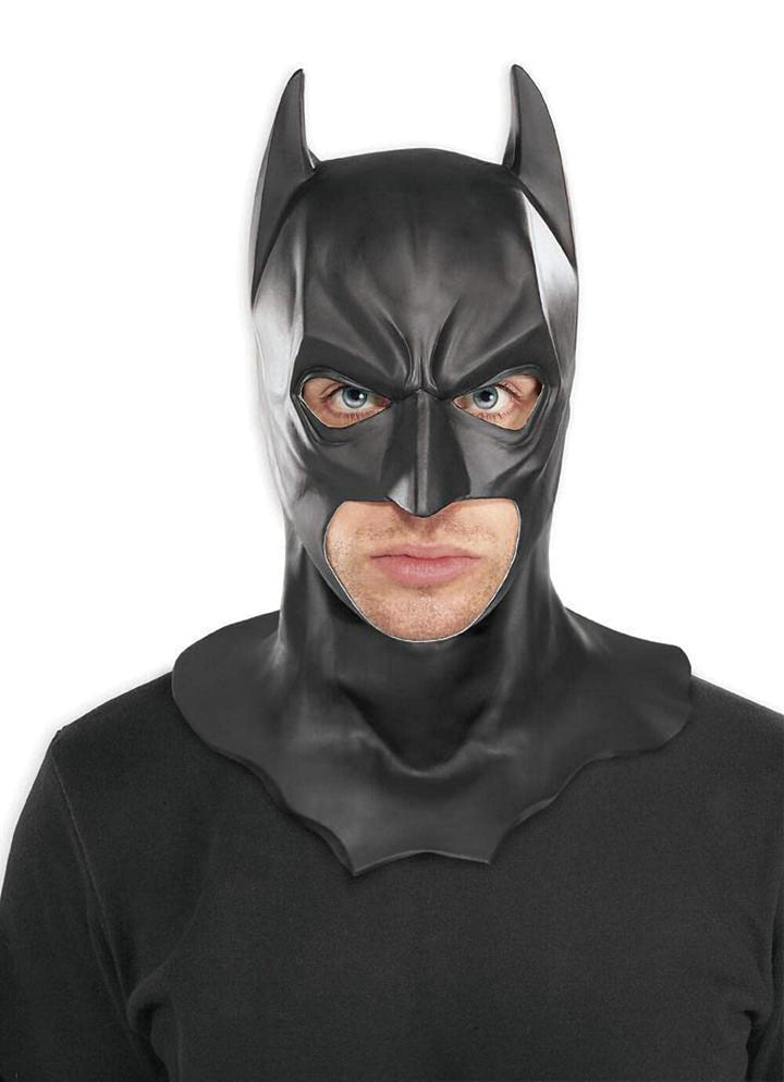 Rubie‘s Official Dark Knight Batman-Maske für Erwachsene, Einheitsgrösse, Schwarz Dark Knight Batman