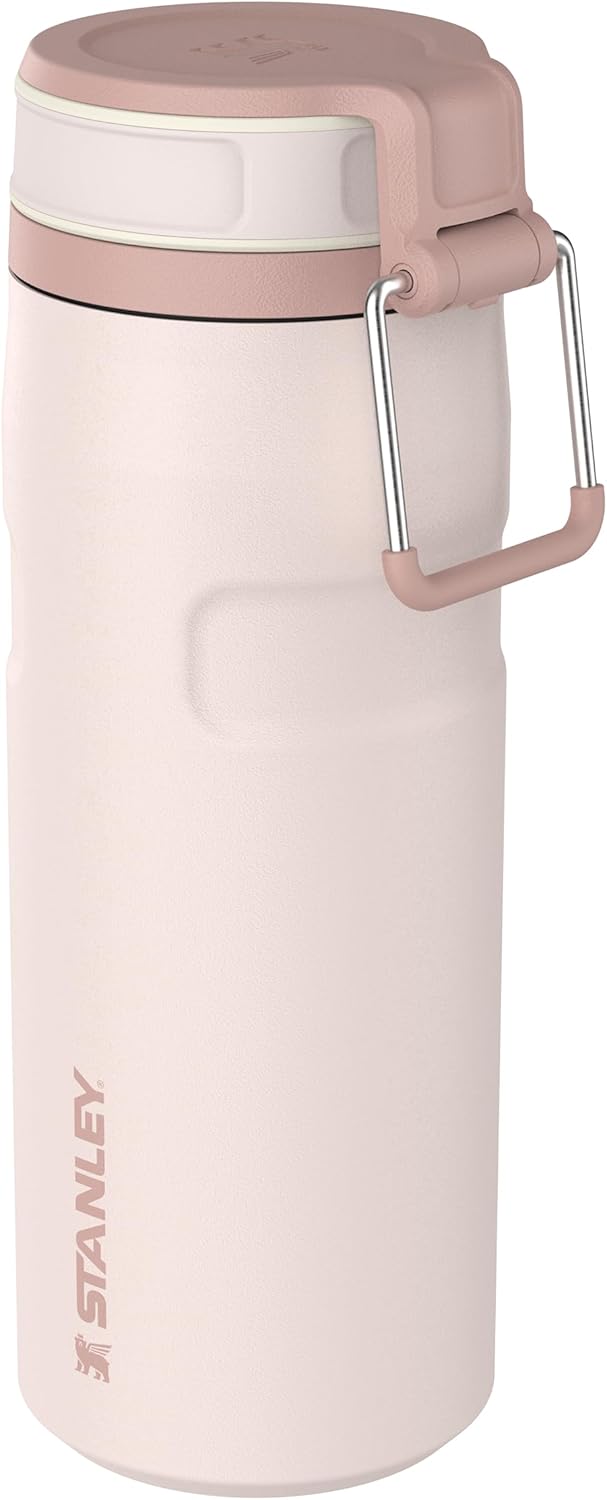 Stanley IceFlowBottle Twist Flip 0.47L - Kühlt 12 Stunden - 3 Tage Eisgekühlt - Spülmaschinenfest -