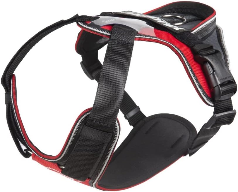 IDC Longwalk Geschirr, Rosa-Grau, Grösse: M Rosa-Grau M, Rosa-Grau M