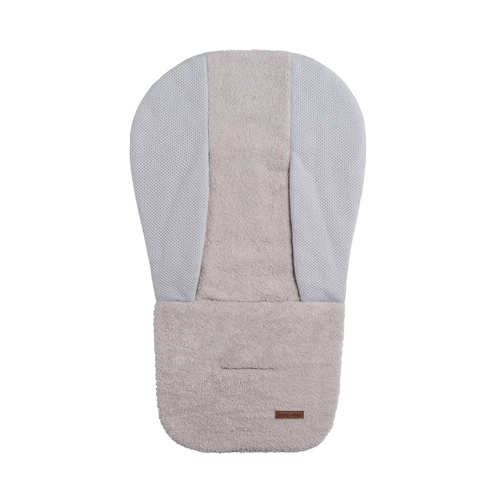 BO BABY'S ONLY - Multicomforter aus Baumwolle - 68x40 cm - für Jungen und Mädchen - Silbergrau, Silb