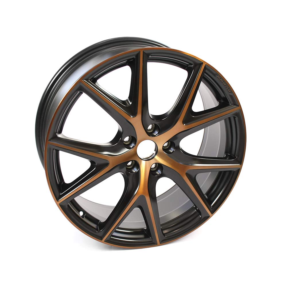 Seat 575601025ANXEB Aluminiumfelge 19 Zoll Tuning Leichtmetallfelge Sport Felge Schwarz/Kupfer Cupra