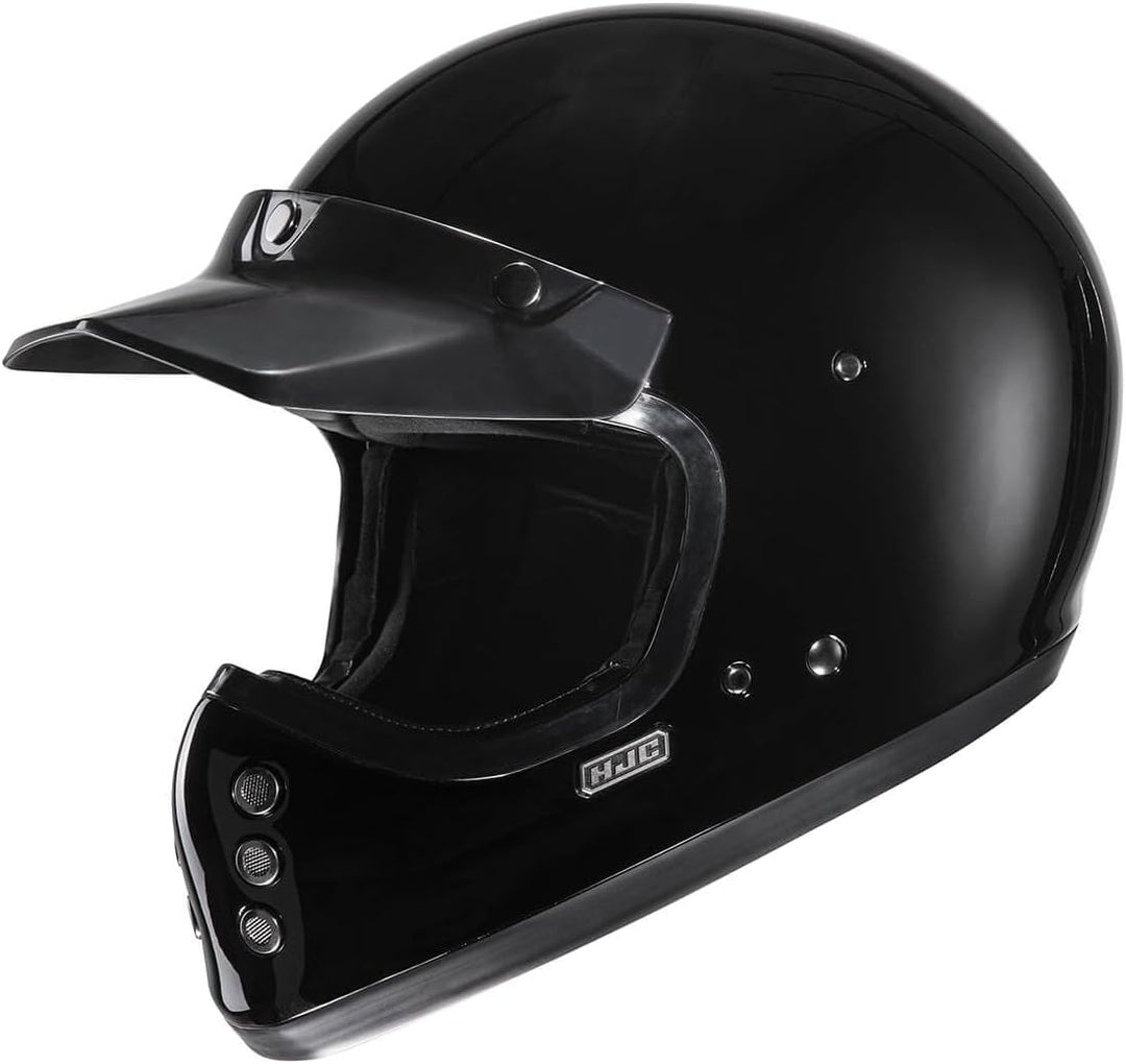 HJC V60 Noir/BLACK L L Schwarz, L Schwarz