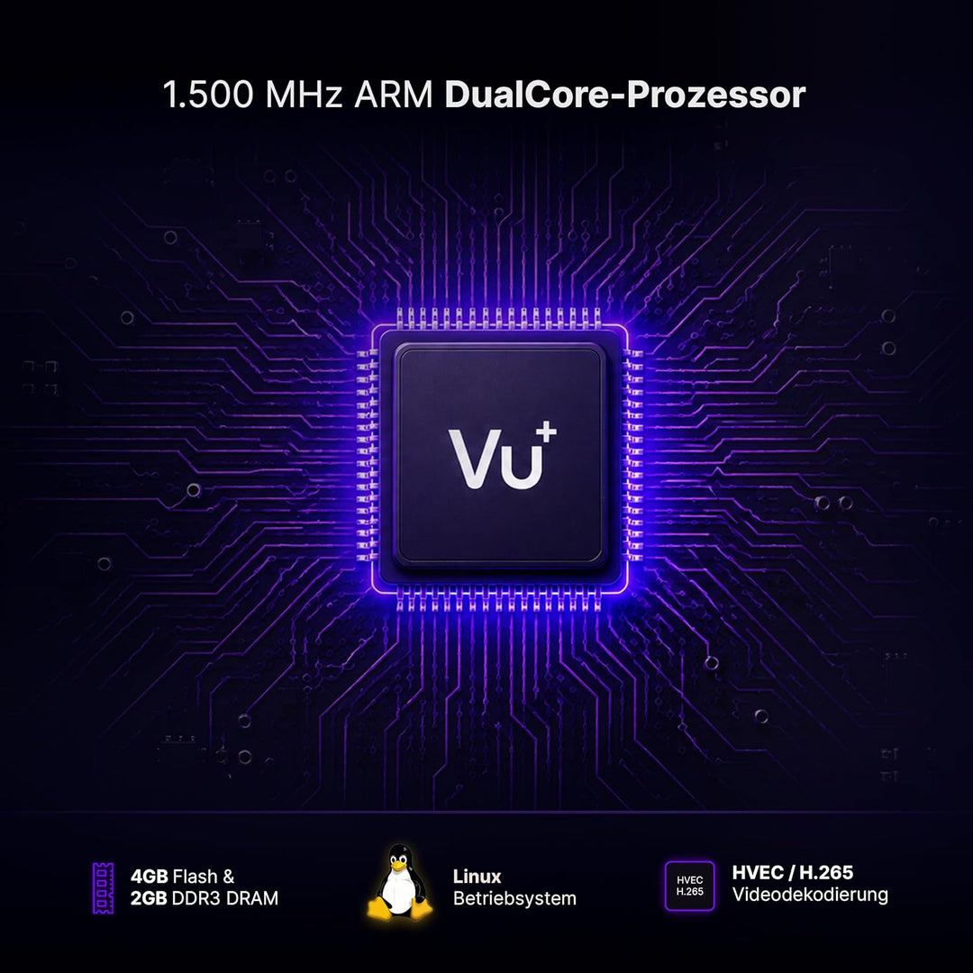 VU+ Zero 4K DVB-C/T2 Linux Kabelreceiver, schwarz DVB-C/T2 Single, DVB-C/T2 Single