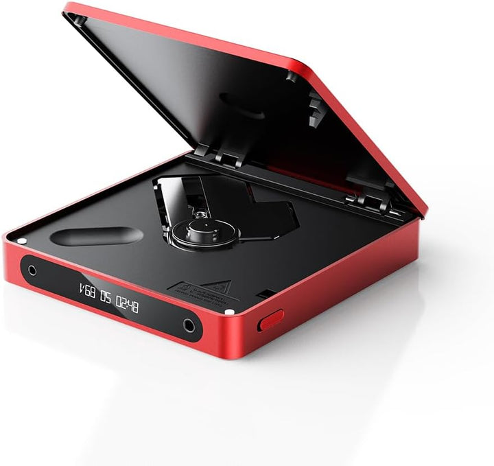 FiiO DM13 Tragbarer CD-Player mit Bluetooth (Rot), rot