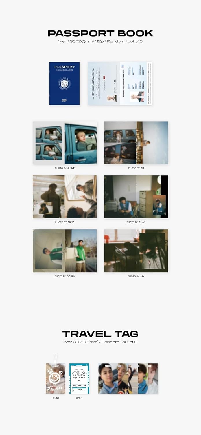 iKON - 3RD FULL ALBUM TAKE OFF CD (A ver.), A ver.