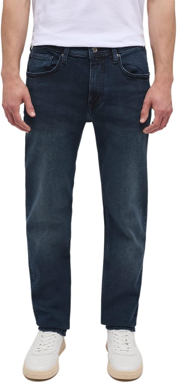 MUSTANG Herren Jeans Hose Style Orlando Slim 28W / 30L Blau, 28W / 30L Blau