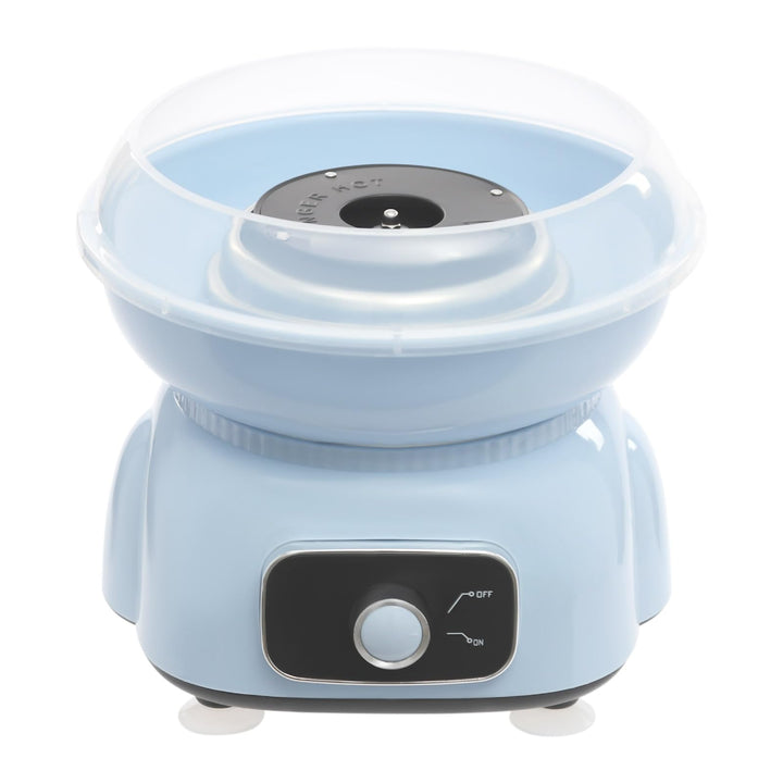 Zuckerwattemaschine für zuhause, mit zehn Bambusspiesschen und einem Löffel, Höhe 23 cm, 500W Zucker