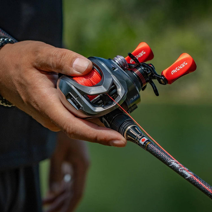 Senshu Psycho Low Profile Cast 150m/ 0,285mm - 7,3:1 | Baitcastrolle | Baitcaster