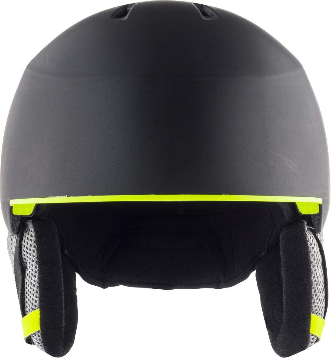 ALPINA MAROI JR - Sicherer, Bruchfester & Individuell Anpassbarer Skihelm Für Kinder charcoal-neon m