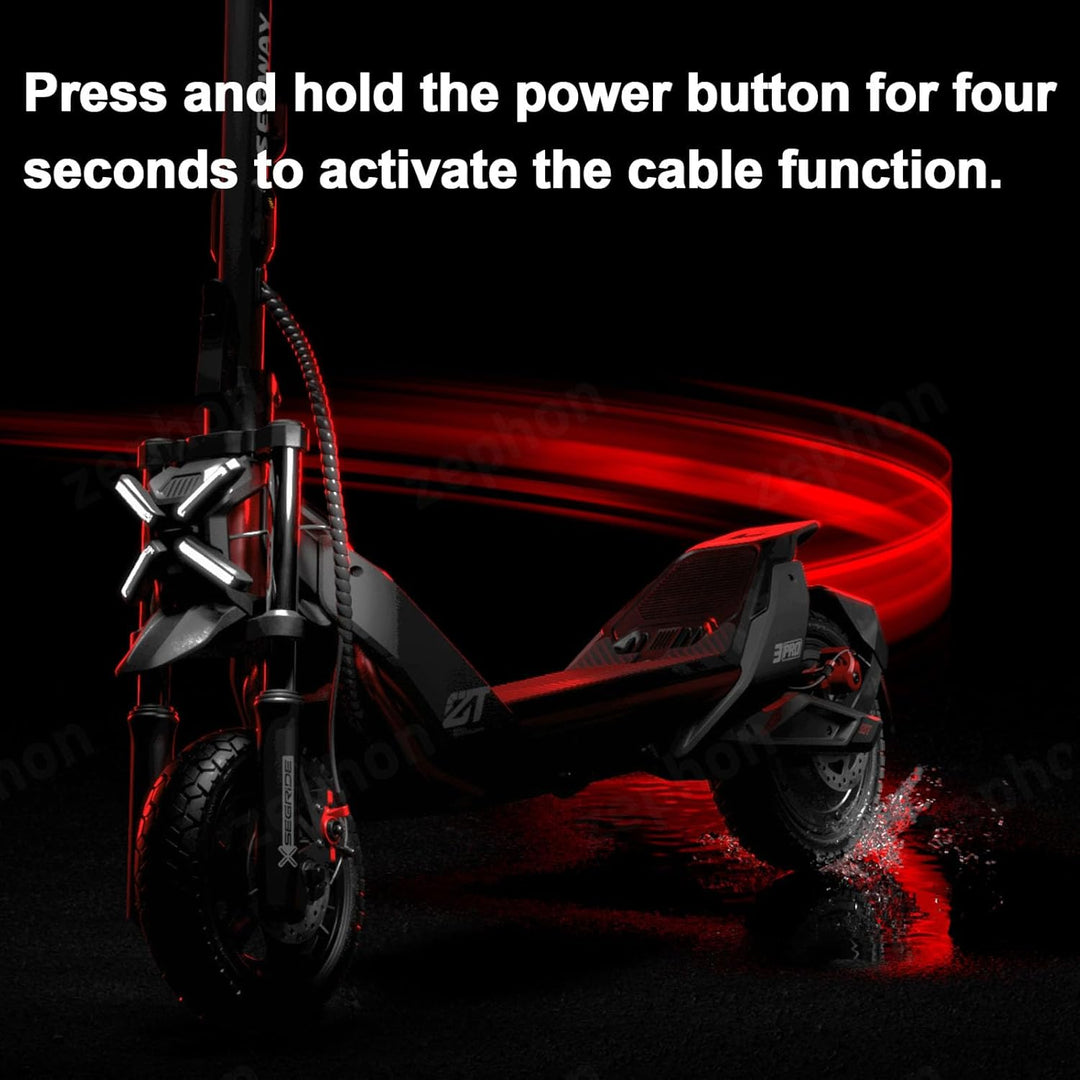 Zephon New Tuning Chip Unlock Cable for Segway Ninebot ZT3 Pro/ProE/ProD – Performance Upgrade Travd
