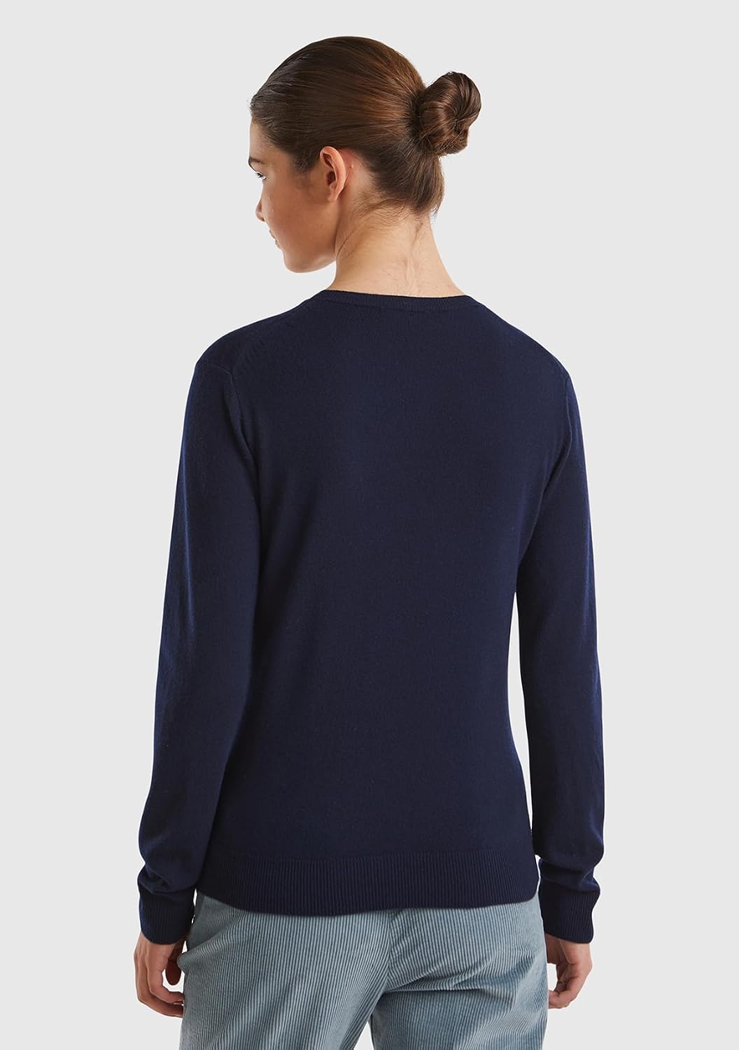 United Colors of Benetton Damen Pullover S Dunkelblau 016, S Dunkelblau 016