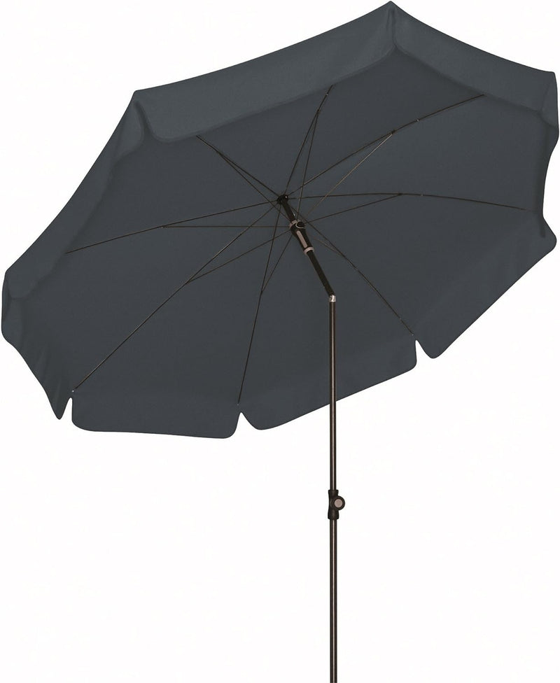 Doppler Absolut wetterfester Gartenschirm Sun Line III 200 UV-Schutz 50 Plus, Farbe anthrazit