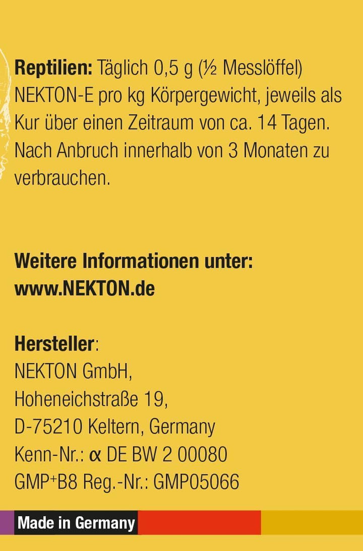 Nekton E, 1er Pack (1 x 600 g), XXL