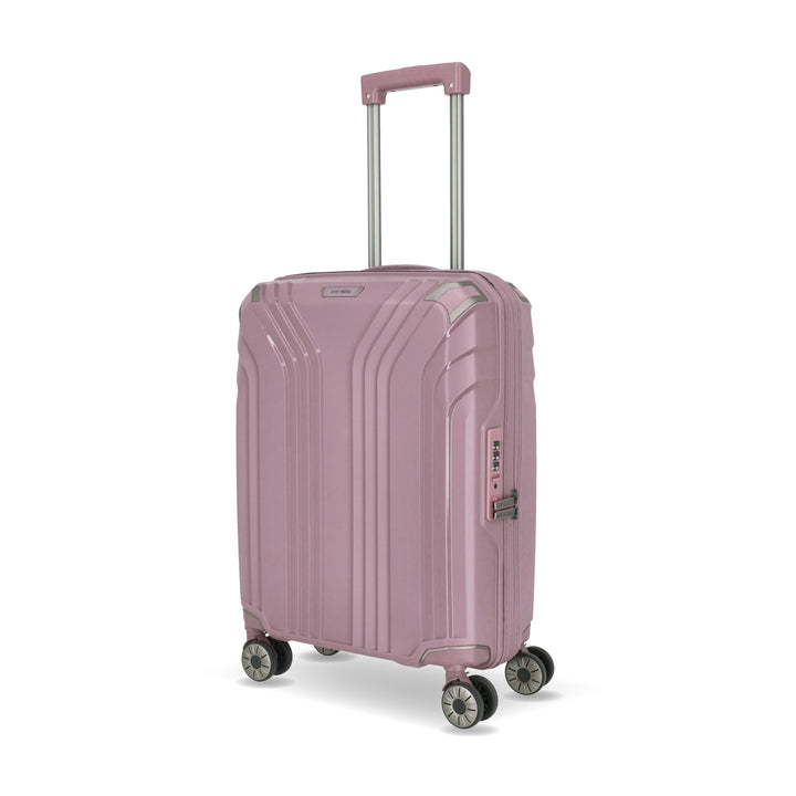 Travelite 4-Rad Hartschalen Handgepäck Koffer klein mit recyceltem Innenfutter, Gepäck Serie ELVAA: