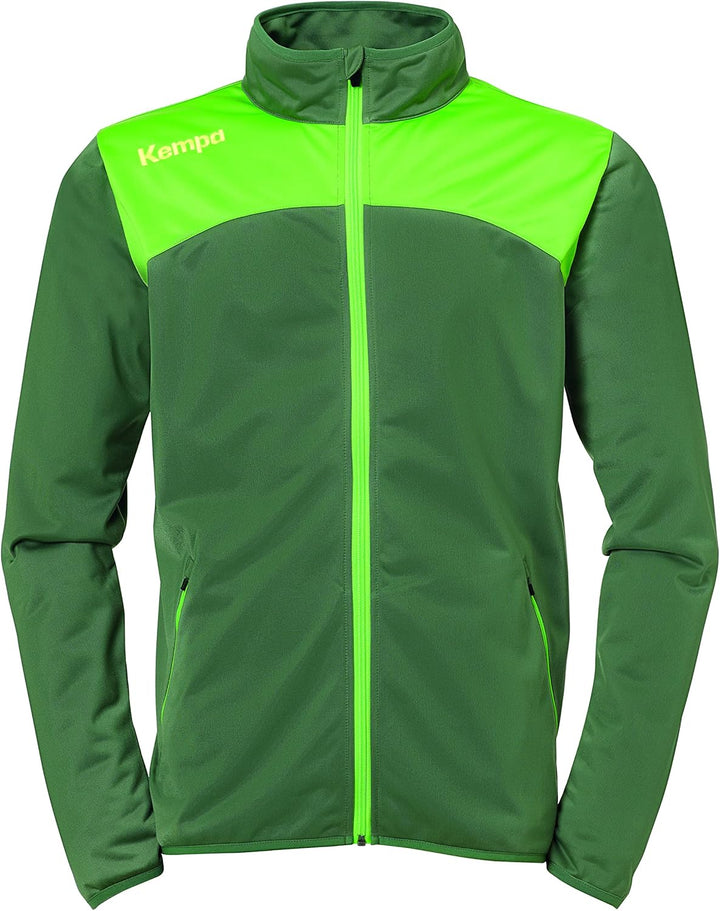 Kempa Herren Emotion 2.0 Poly Jacke, Dove blau/limonengelb, XL