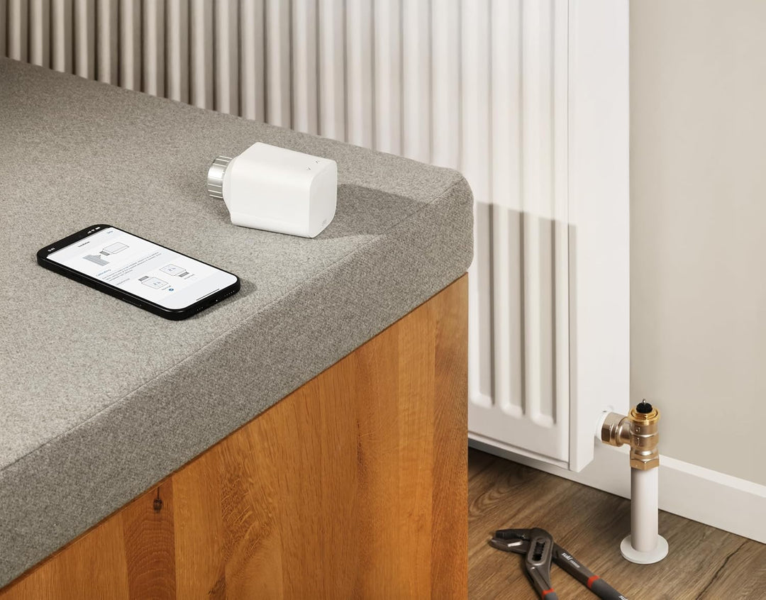 Eve Thermo (Matter, 5. Gen.) 2er Pack: Smartes Heizkörperthermostat, Heizkosten sparen, funktioniert