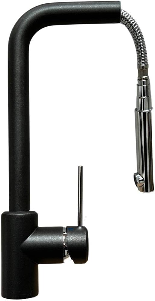 Franke Sirius Side Küchenbatterie 115.0476.827 , Chrom/Onyx, Chrom/Onyx