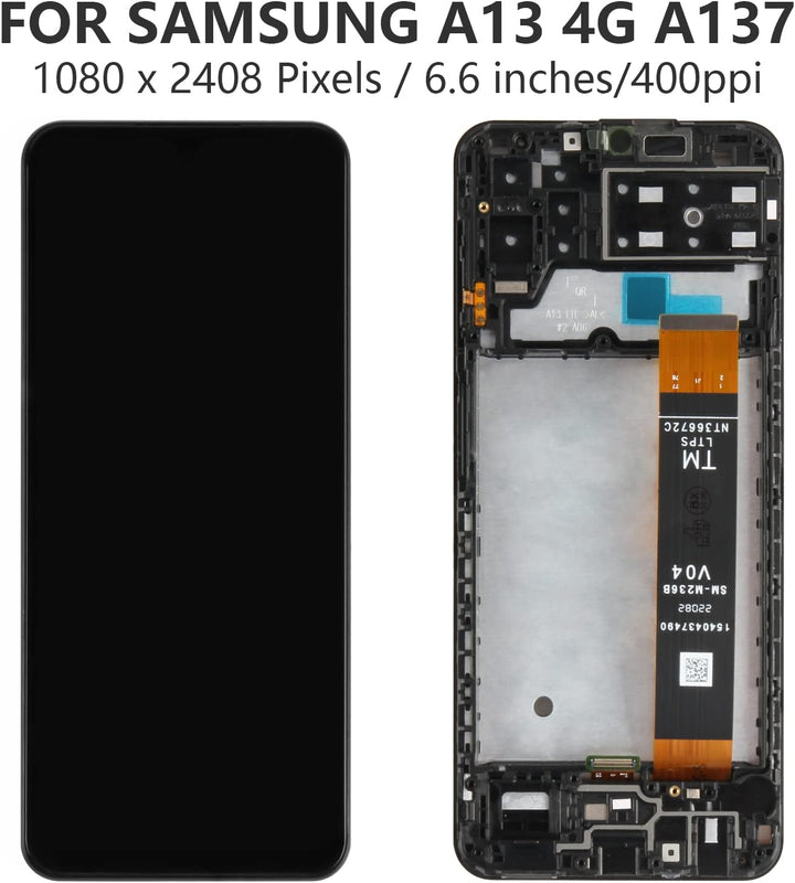 LCD-Bildschirm für Samsung Galaxy A13 SM-A137 Bildschirm Ersatz für SM-A137F SM-A137F / DSN LCD Disp