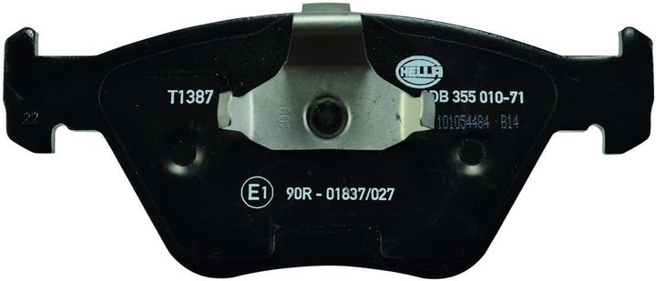HELLA PAGID 8DB 355 010-711 Bremsbelagsatz - T1387 - Dicke/Stärke: 20.3mm - Bremssystem: Teves - für