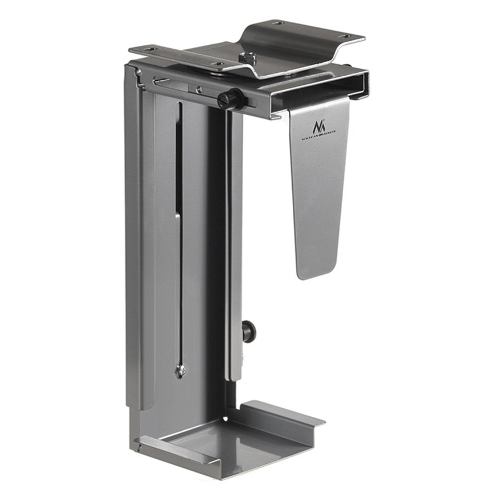 Maclean MC-713 Computer Halter für Schreibtisch Platzsparende PC Halterung Universal-Schienen Untert