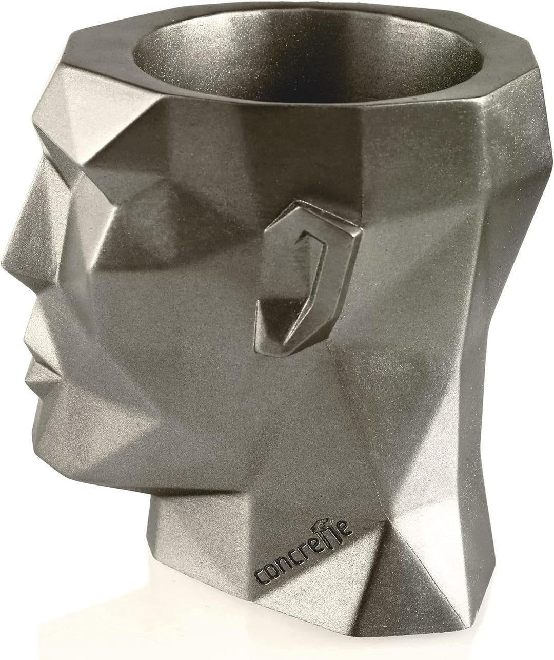 concrette Blumentopf Blumenkübel Zement-Pflanzkübel Übertopf aus Beton Apollo Ø 14 cm | 17 Farben Ø