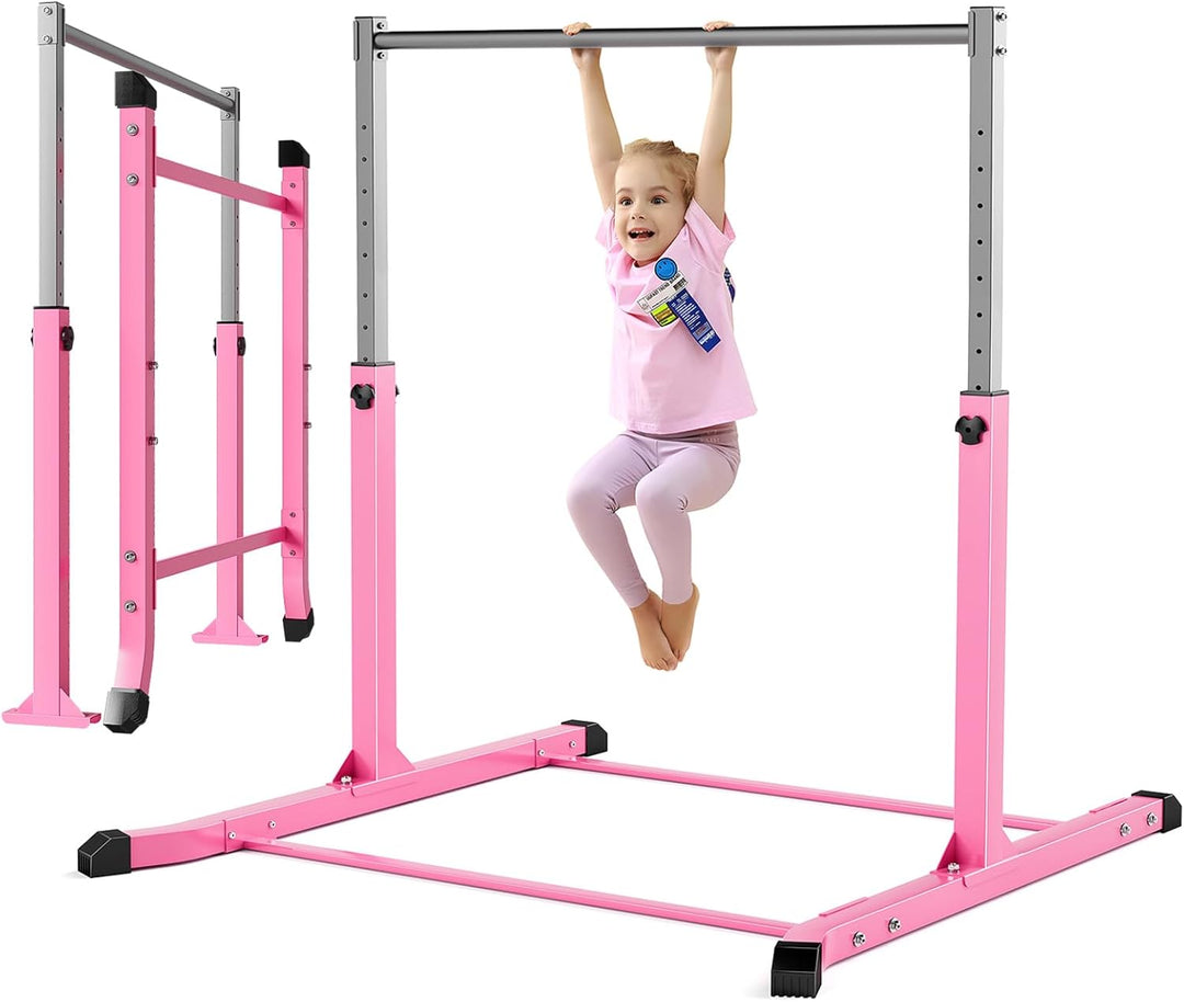 Mosebears Gymnastikstange, Heimgymnastikausrüstung für Kinder im Alter von 3–15 Jahren, stabile Stah