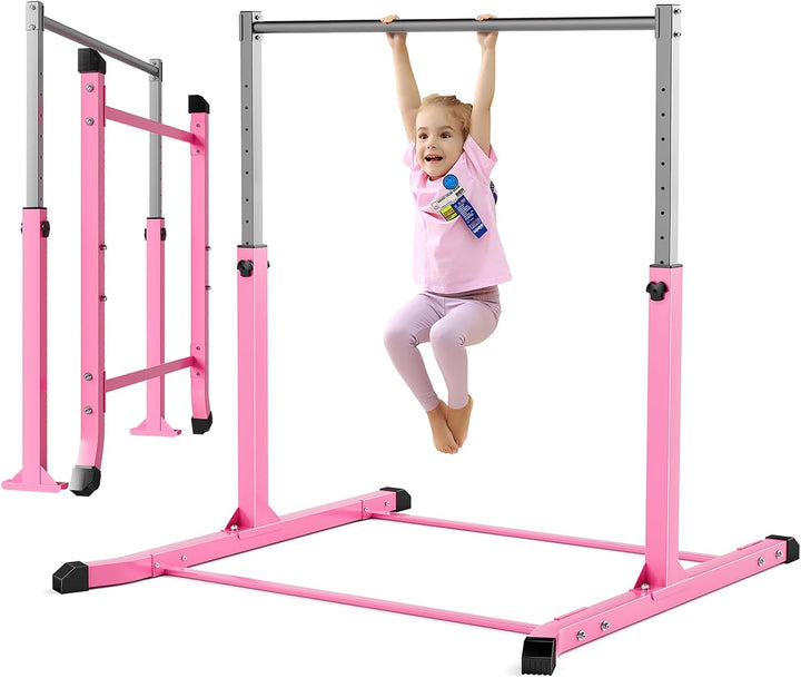 Mosebears Gymnastikstange, Heimgymnastikausrüstung für Kinder im Alter von 3–15 Jahren, stabile Stah