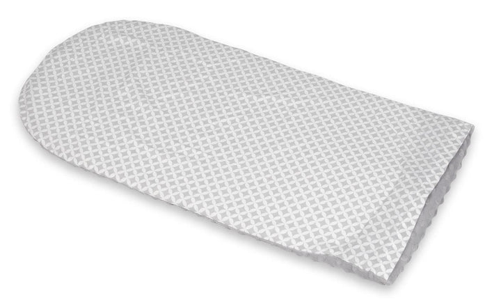 Velinda Kuschelnest Babynest Babynestchen Nestchen Reisebett Wickelauflage Kuschelbett (Muster: grau