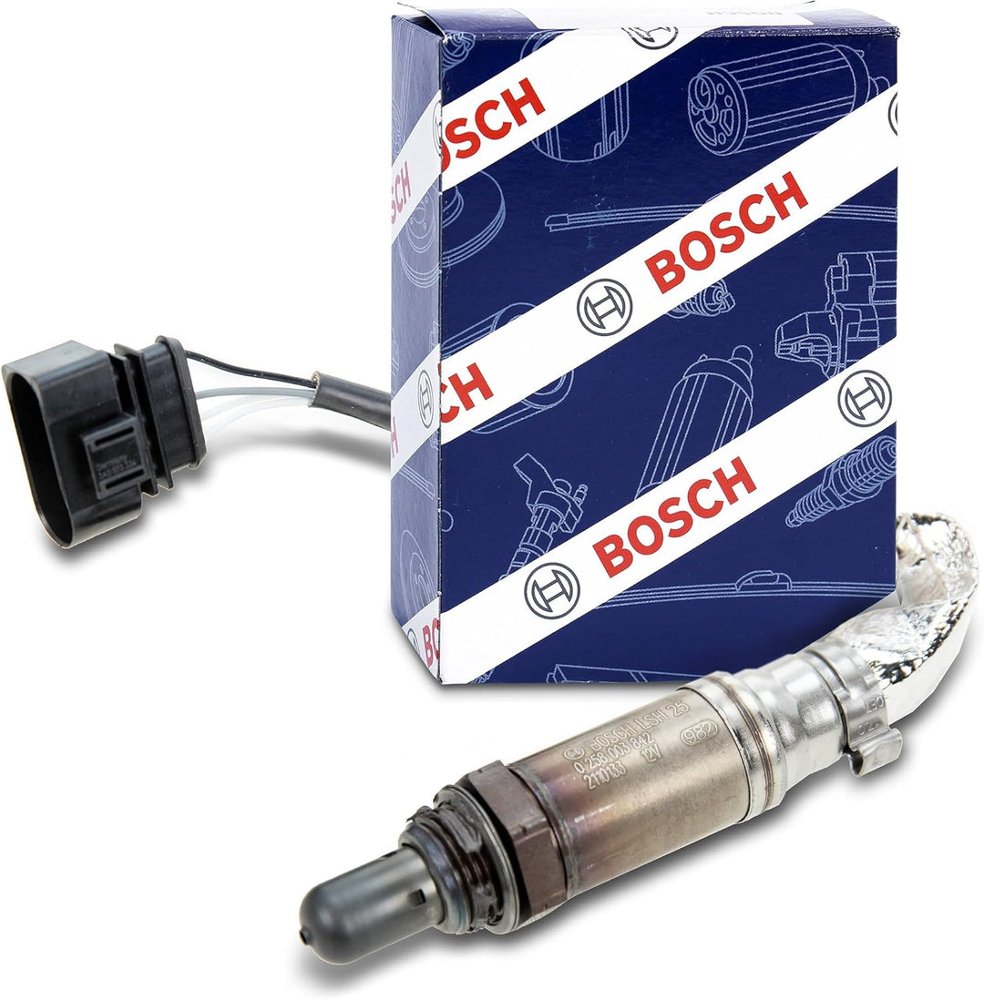 Bosch 0258003842 - Lambdasonde mit fahrzeugspezifischem Stecker