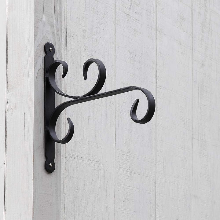 Achla Designs B-27 Allzweck-Wandhaken, Schmiedeeisen, Schwarz Small, Small