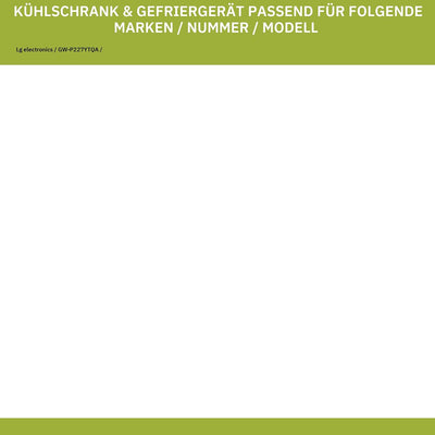 Eiswürfelbereiter kompatibel mit LG AEQ32837901 für Kühlschrank SideBySide