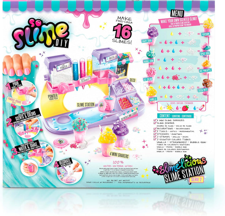Canal Toys - So Slime DIY - Slimelicious Slime Station Serie 2 - Slime-Set für Kinder mit 16 Slimes