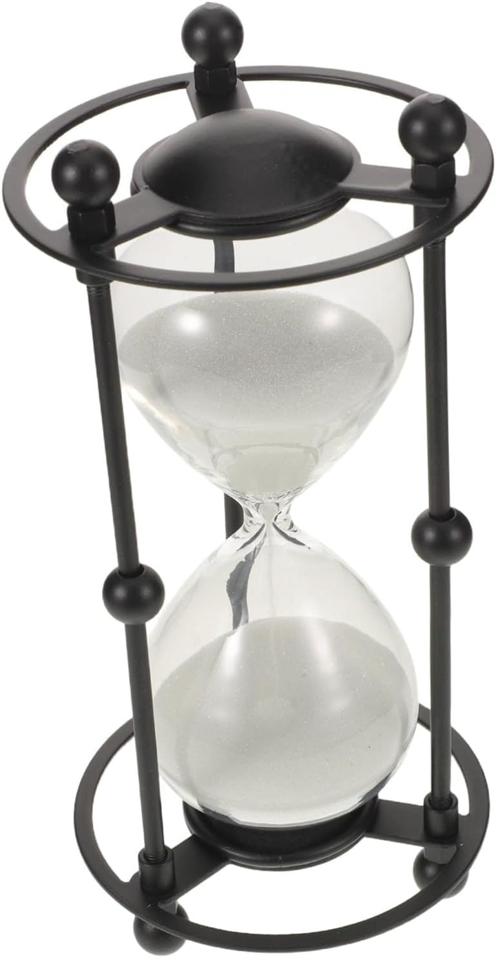 MAGICLULU Vintage Sanduhr mit Präzisem Gebets Timing und Lautlosem Betrieb aus Glas und Eisen Klassi