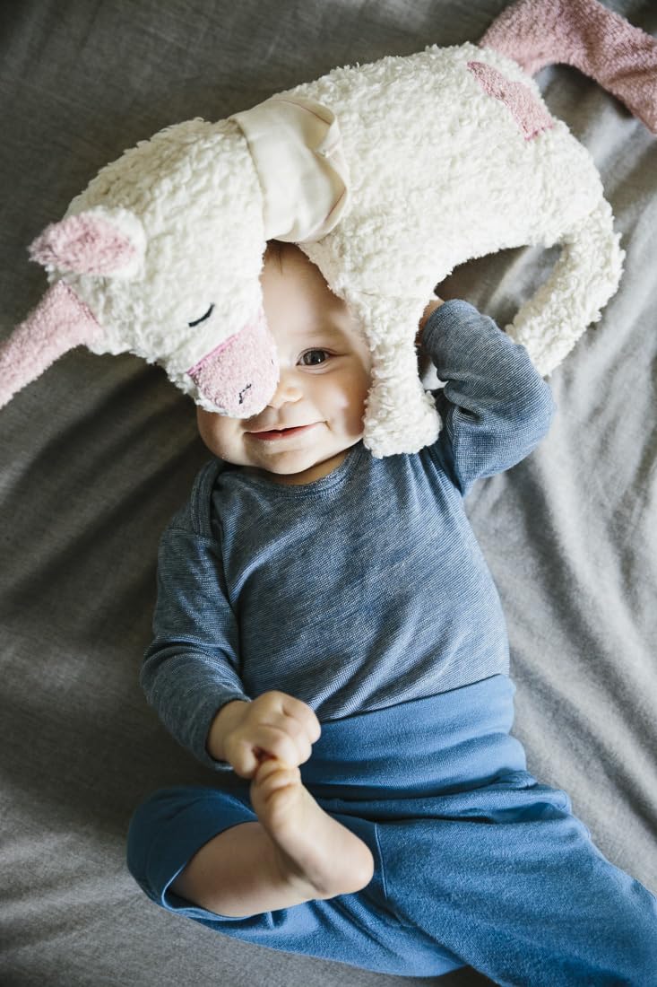 Efie Bio - Spieluhr Einhorn, Herz Applikation, kontrolliert biologischer Anbau (organic), Made in Ge
