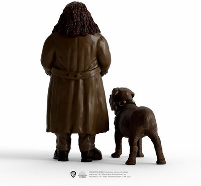 schleich 42638 Hagrid & Fang, ab 6 Jahren, Harry Potter - Spielfigur, 8 x 11,5 x 13 cm, Mehrfarbig/M