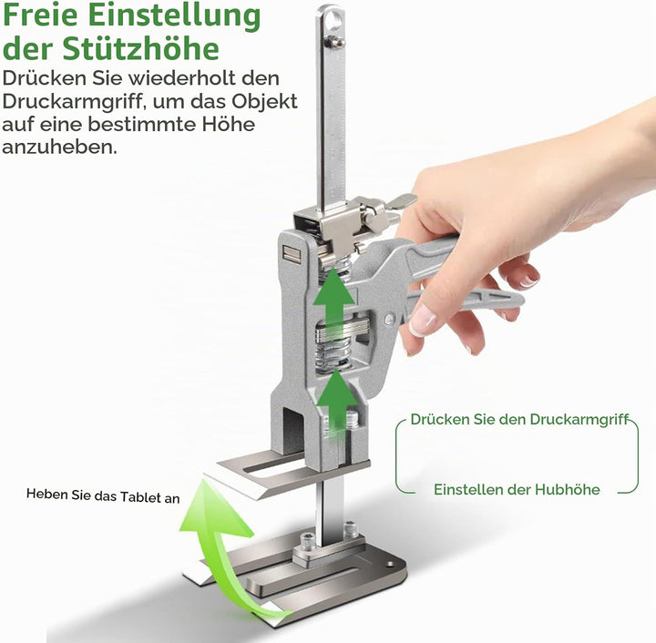 HSJKWPT Arm Arbeitssparender Heber 2 Stück Arm Handwerkzeugheber mit Skala Arm Kraftsparender mit fe