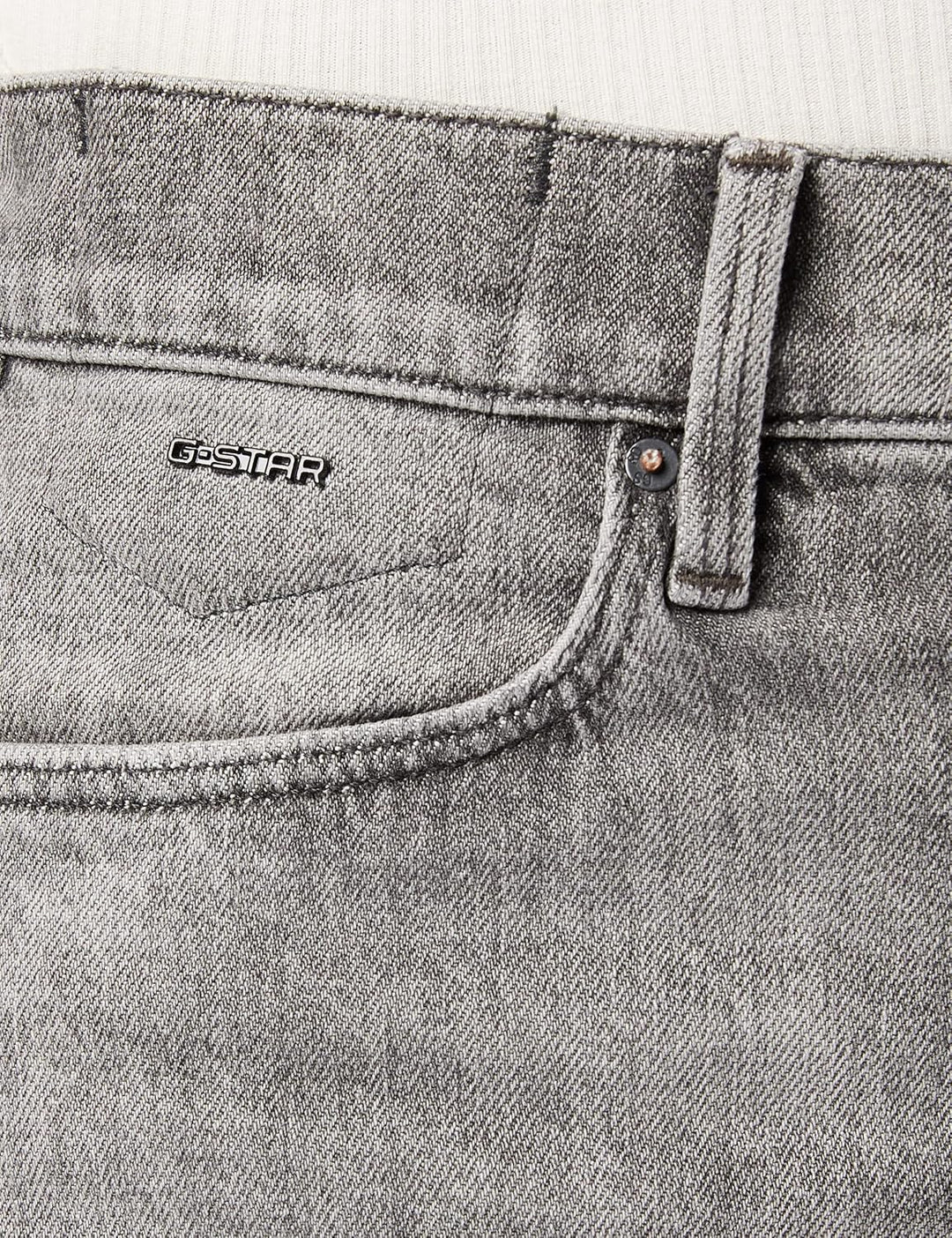 G-STAR RAW Damen JANEH ULTRA HIGH MOM ANKLE Jeans 25W / 30L Grau (Faded Carbon D16083-c909-c762), 25