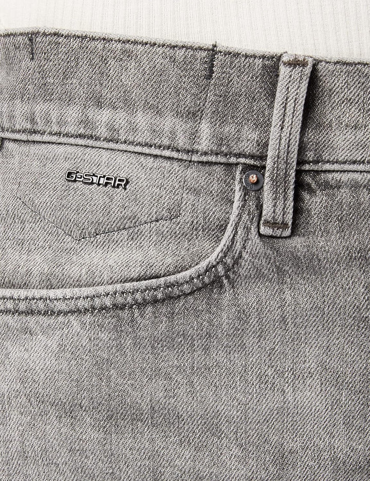 G-STAR RAW Damen JANEH ULTRA HIGH MOM ANKLE Jeans 25W / 30L Grau (Faded Carbon D16083-c909-c762), 25