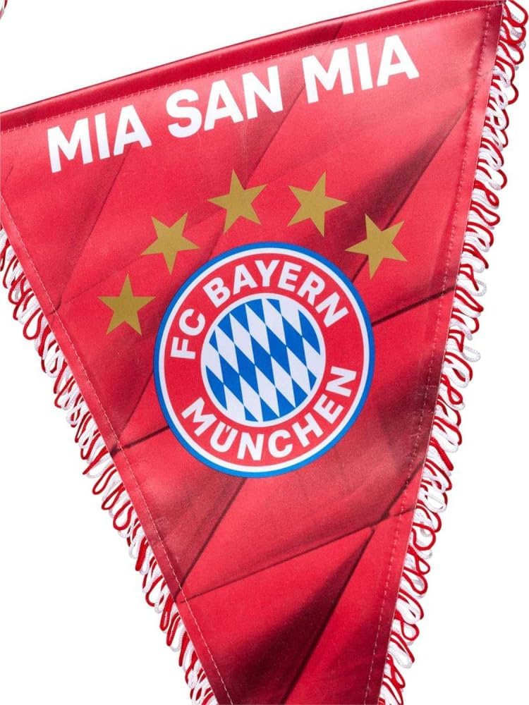 FC Bayern München Schmuckwimpel - Mia San Mia - 37 cm | ROT | Wimpel | Banner FCB