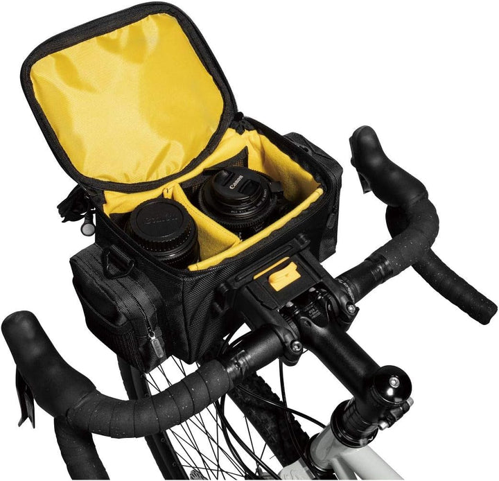 TOPEAK Tourguide Handlebar Bag Tasche, Schwarz, Einheitsgrösse