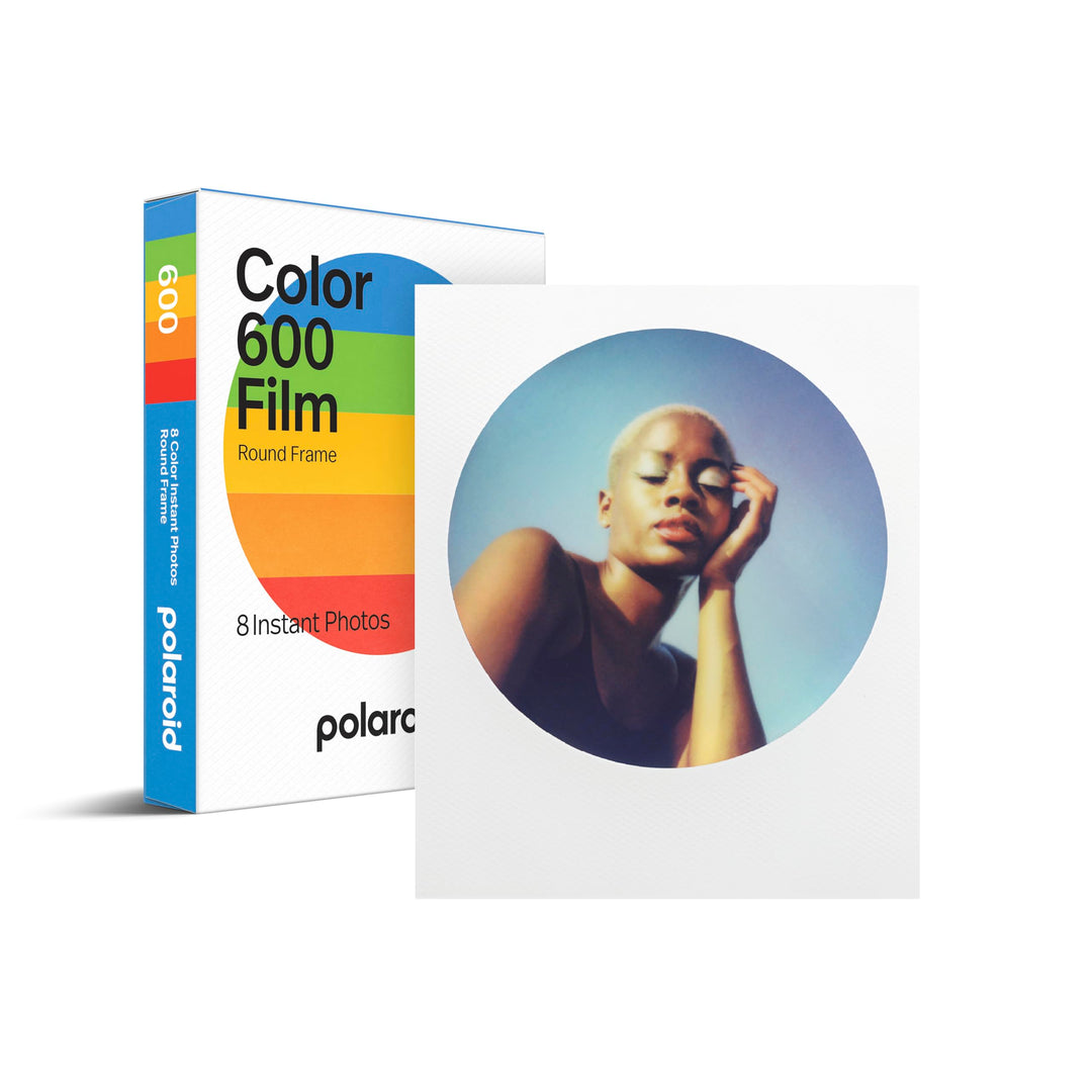 Polaroid Color Film für 600 - Round Frame, 8 Filme Round Frame Edition 8 Filme, Round Frame Edition
